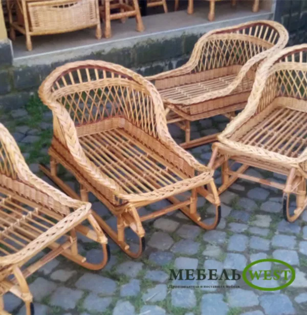 Санки из лозы купить от производителя 2