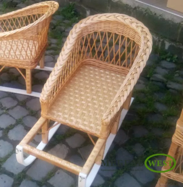 Санки плетеные из лозы,  Санки Снегирь  2