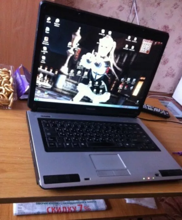 Надежный 2-х ядерный ноутбук Toshiba L40-17T.