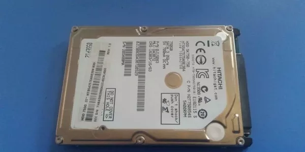 Продам жесткий  диск 750GB  для ноутбука. 2