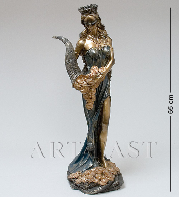 Статуэтка Фортуна - богиня удачи и богатства.  2