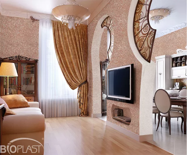 Жидкие обои 1500 видов цвета текстур 4