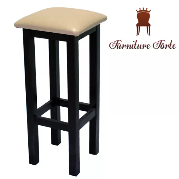 Барные стулья деревянные, Барный табурет Квадрат