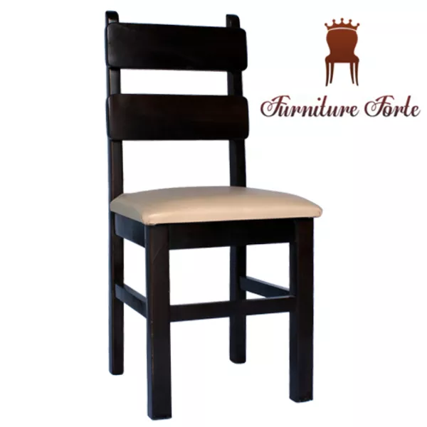 Стул деревянный с мягким сиденьем, Стул Карат