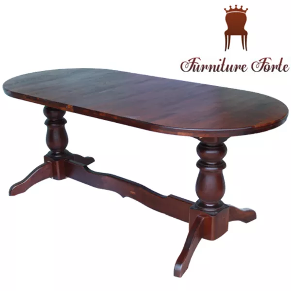 Купить деревянный обеденный стол, Стол Аврора Сплошной