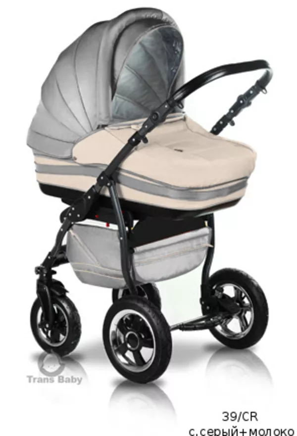 Коляски для новорожденных, коляска 2 в 1 Mars от Trans baby 2