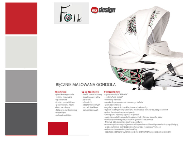 Коляска универсальная TAKO Folk 2