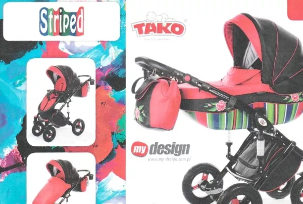 Коляска универсальная TAKO Design Striped