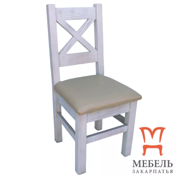 Cтул белый деревянный недорого, Стул Хит