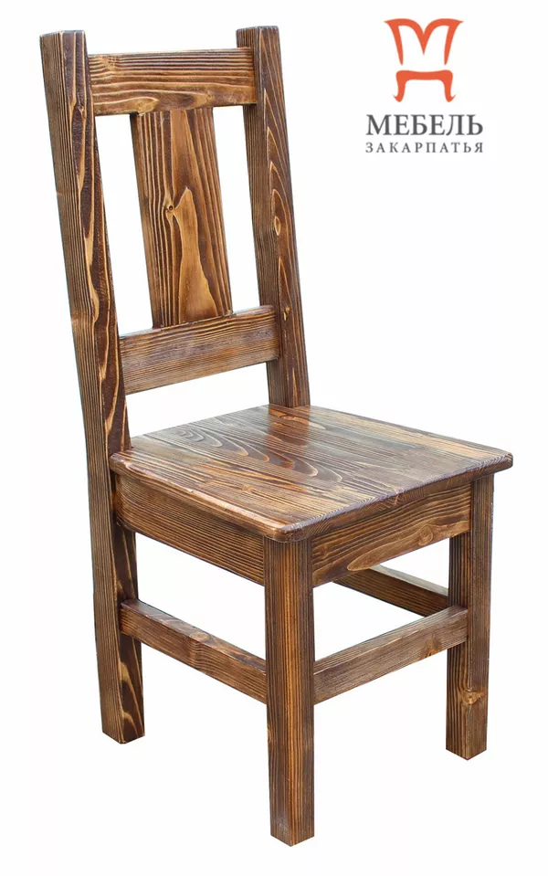Стулья под старину из массива, Стул Кантри 2