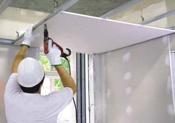 Монтаж гипсокартона в Киеве