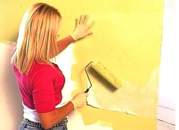 Покраска стен Киев 