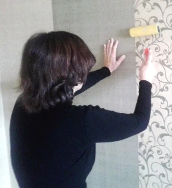 Поклейка обоев Киев цена 