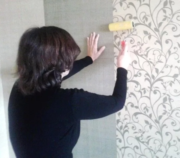 Поклейка обоев Оболонь Виноградарь