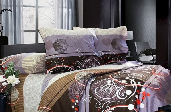 Купить постельное белье в Киеве,  Комплект Абстракция