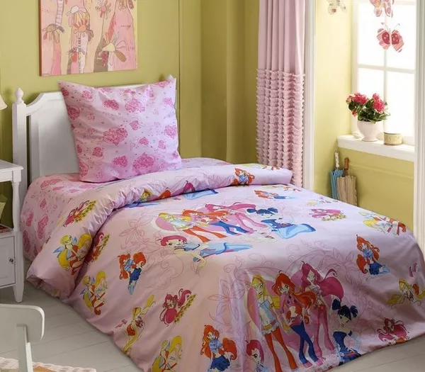 Детское постельное белье, Комплект Винкс