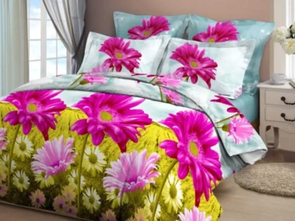 Постельное белье Киев недорого,  Комплект Хризантема