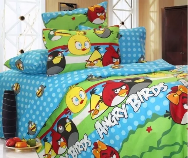 Подростковое постельное белье Энгри Бердс