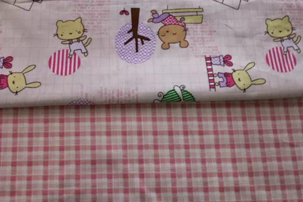 Детская постель в кроватку, Сатин Вечерняя прогулка