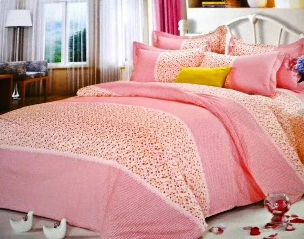 Купить постельное белье сатин, Комплект Нежный мир