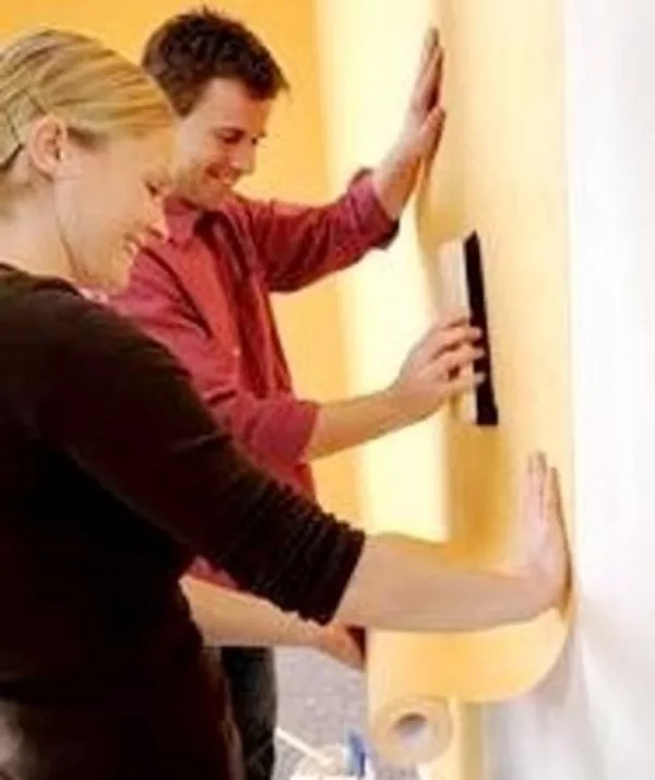 Беспесчанка стен Поклейка обоев в Киеве