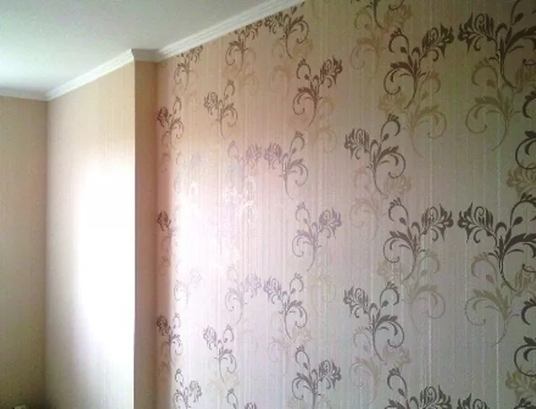 Поклейка обоев любой сложности