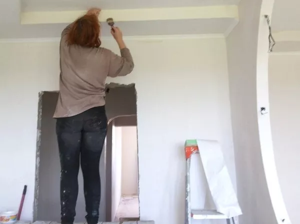 Беспесчанка Покраска потолка