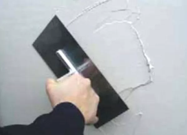 Беспесчанка стен Поклейка обоев