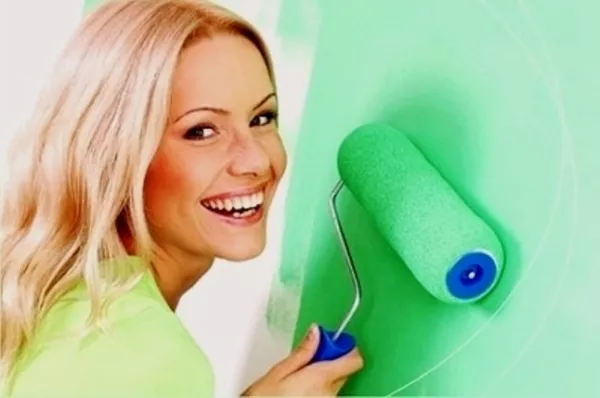 Покраска стен,  малярные работы в Киеве 