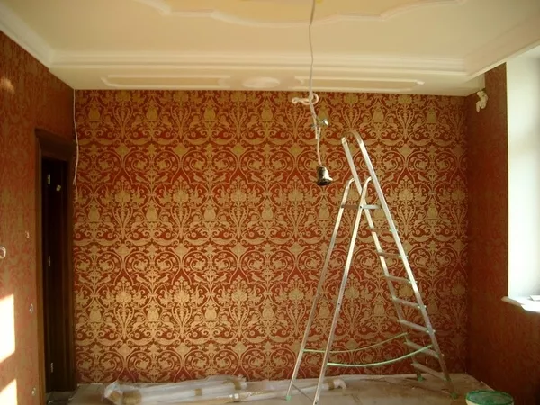 Поклейка Обоев 2