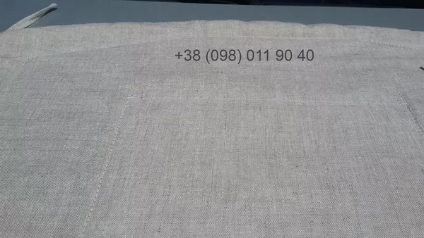 Льняной бортик на детскую кровать 6