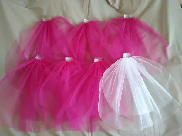 Фата цветная, для подружек невесты, для девичника 3