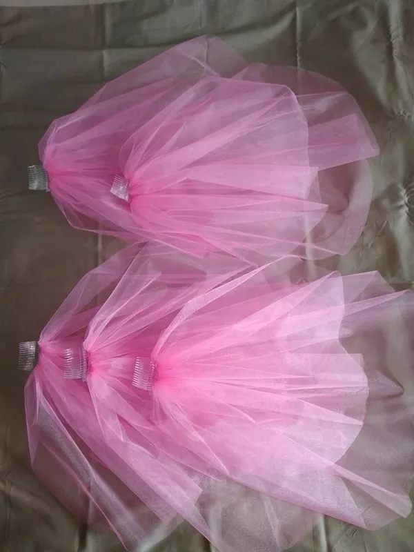 Фата цветная, для подружек невесты, для девичника 9