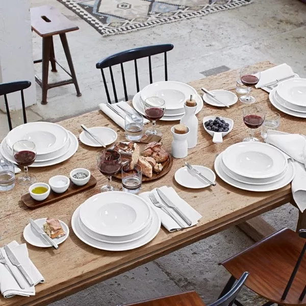 Набор фарфоровых тарелок,  купить по выгодной цене  2