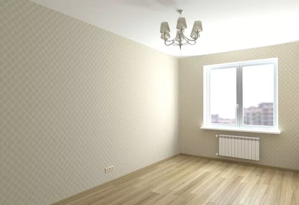 Ремонт квартир Шпаклевка Поклейка обоев 