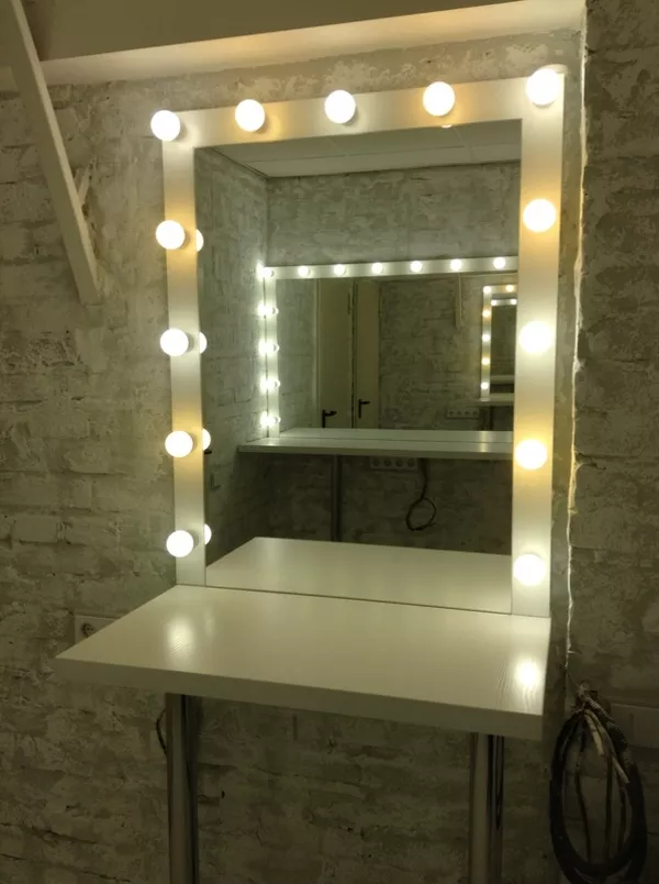 Гримерное зеркало Нинель, купить зеркало недорого 6