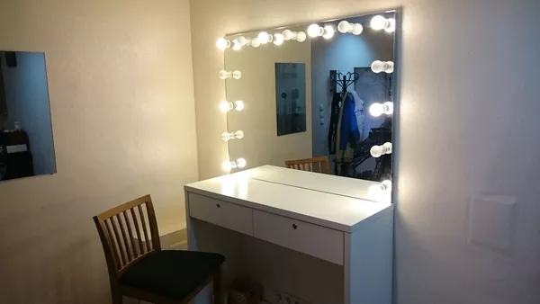 Гримерное зеркало Нинель, купить зеркало недорого 7