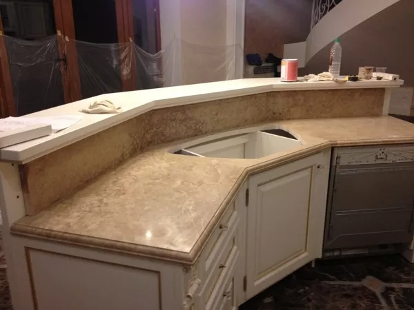 Кварцевые столешницы для кухонь 2