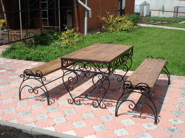 Кованая мебель в Киеве. Изготовление кованой мебели