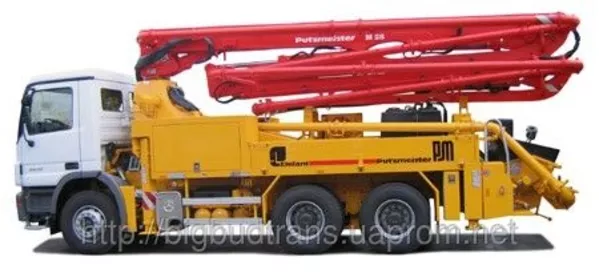 Услуги бетононасоса  3