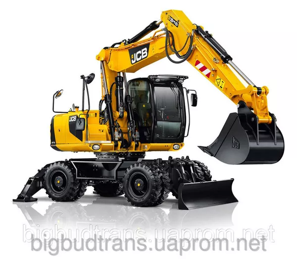 Аренда колесного полноповоротного экскаватора JCB 145w