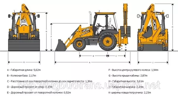 Екскаватор погрузчик JCB 3