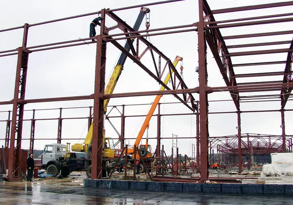 Монтаж металлоконструкций 2