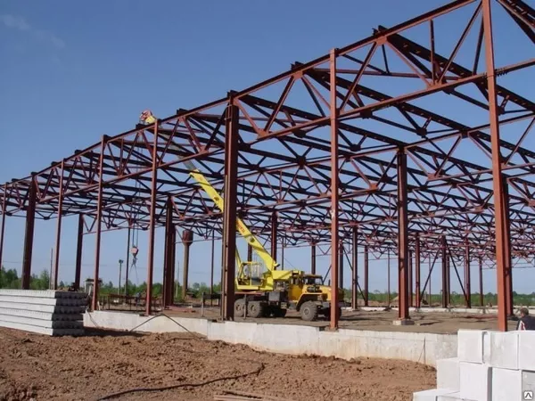 Монтаж металлоконструкций 3
