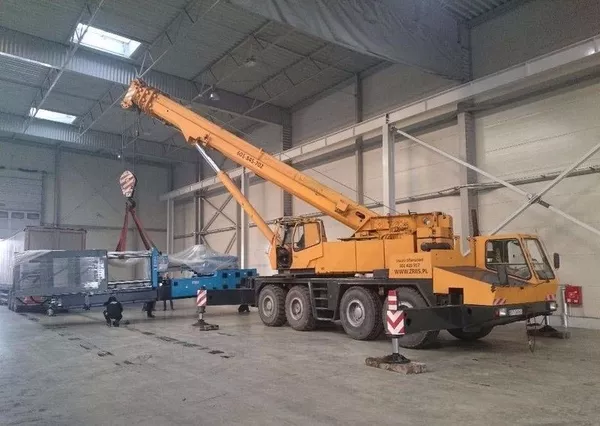 Аренда автокрана Krupp 4070 70 т