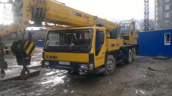 Аренда Автокрана 25 т 38 м