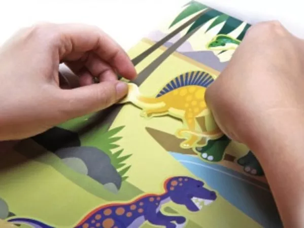 Набор многоразовых наклеек «Места обитания животных» Melissa & Doug 2