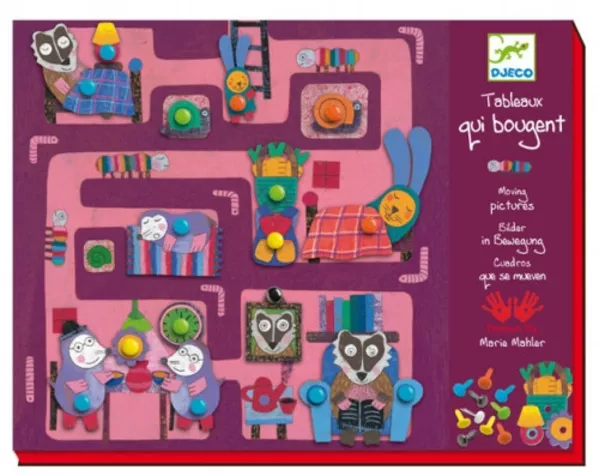 Художественный комплект Подвижная ферма DJECO 3