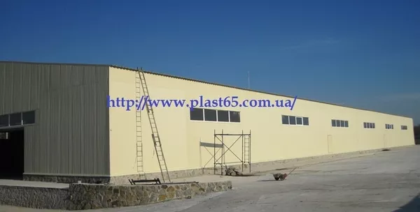 Склады под ключ, строительство складов, производственных помещений.