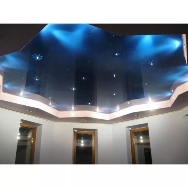 Монтаж натяжных потолков 3